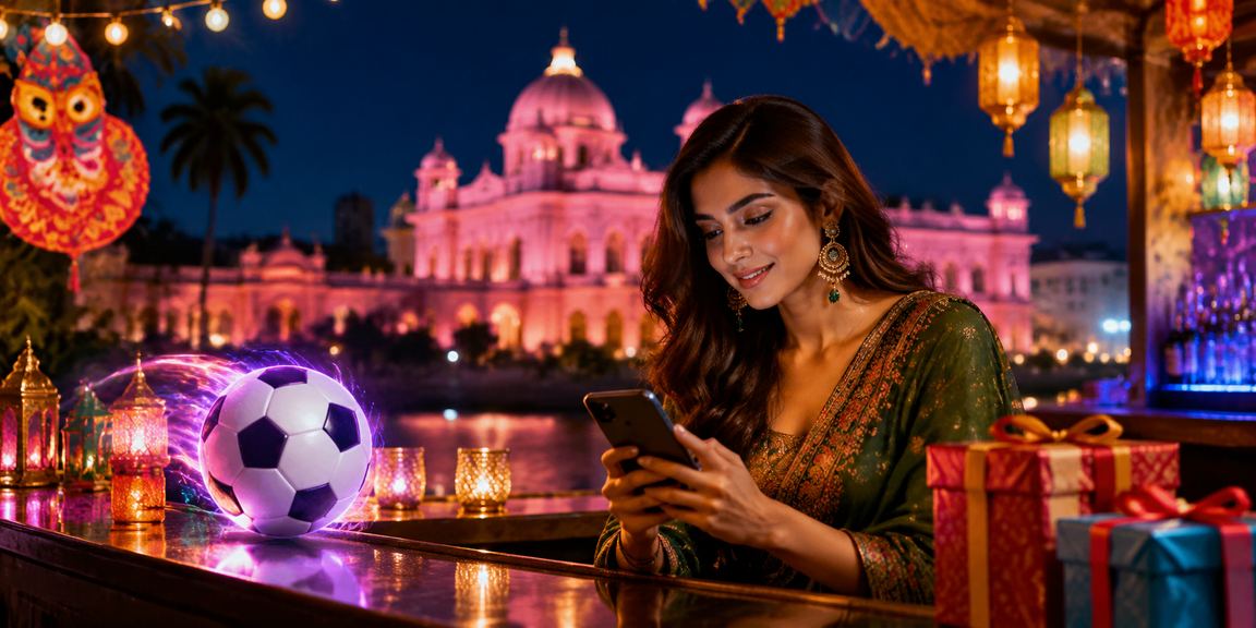 Football betting scene at Eid celebrations in Dhaka