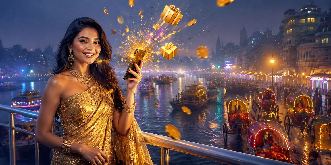 A woman placing Sports Betting bets on her mobile in Dhaka