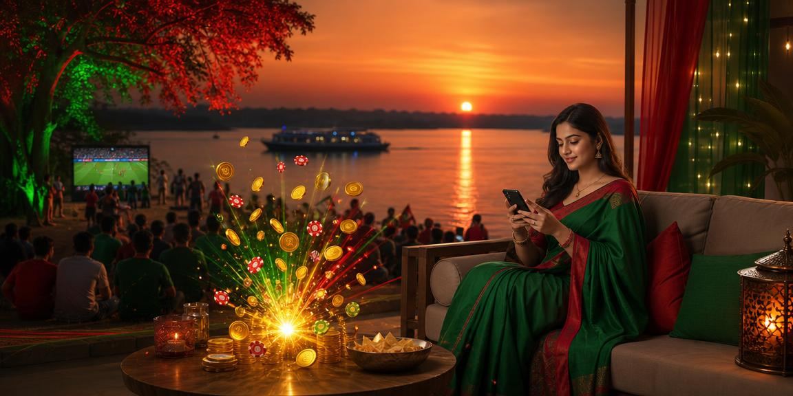 রাজশাহীতে স্লট গেম খেলছেন একজন ব্যবহারকারী